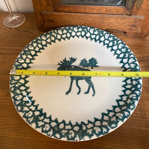 Folk Craft Kitchen Folk Craft Moose Themed Dinner Plates Poshmark